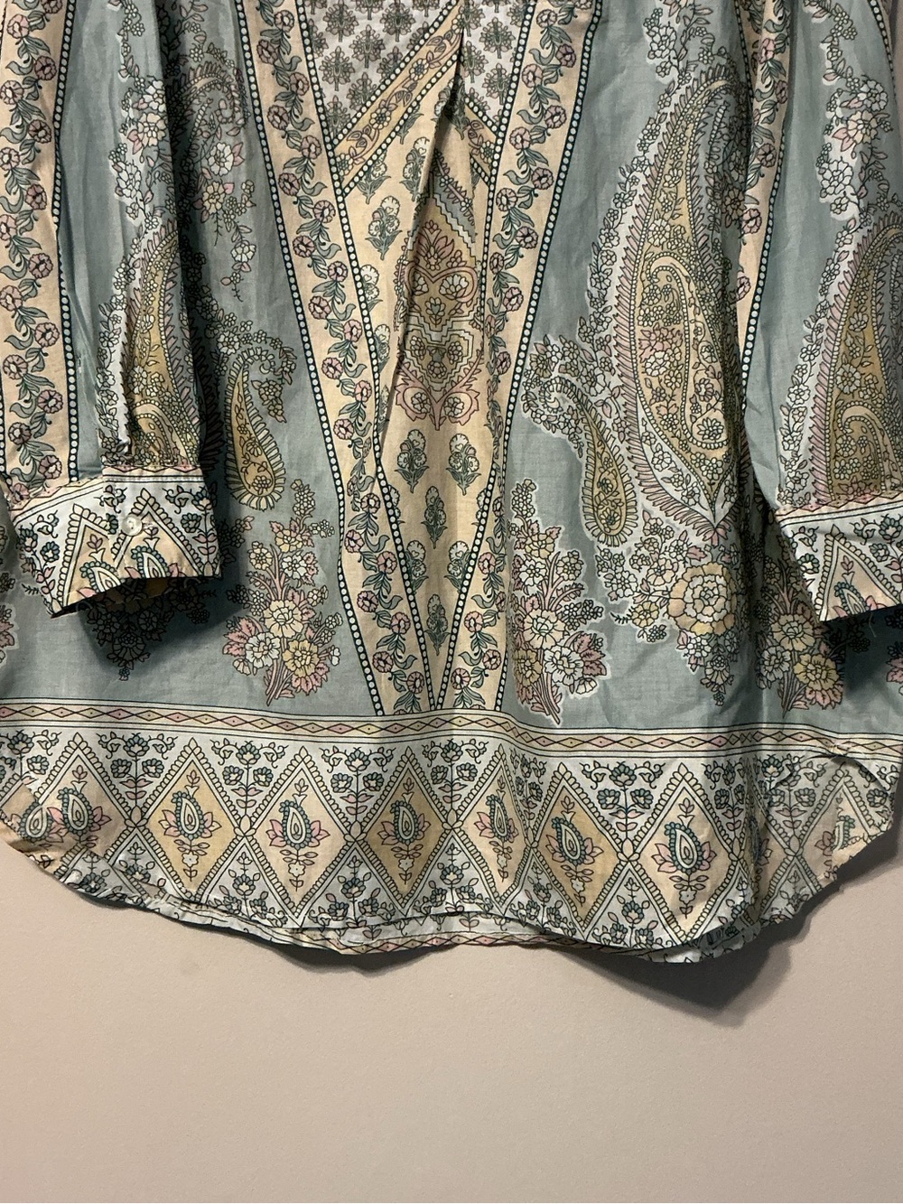 Soft Surroundings Pastel Paisley Tunic - Picture 4 of 8